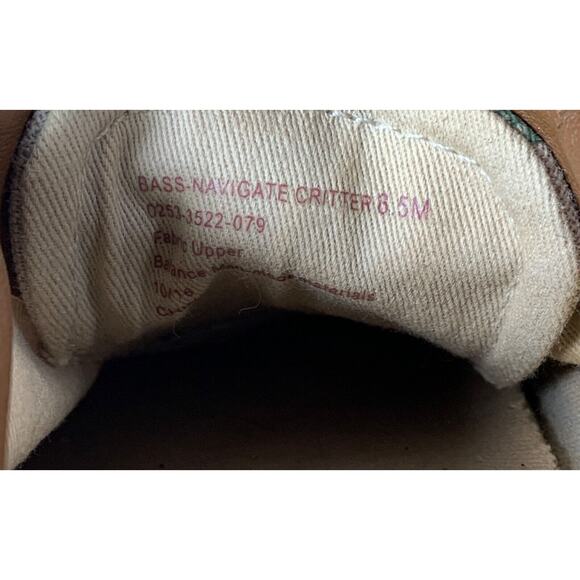 G.H. Bass & Co. Womens Cactus Print Canvas Lace-Up Sneakers Size 8.5M - Picture 9 of 10